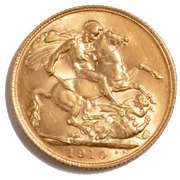 1910 Unc Edward VII British Sovereign