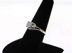 14kt White Gold Diamond Ring