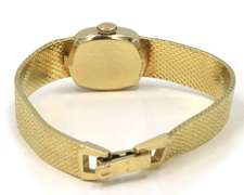 LADIES 14 KT GOLD OMEGA WATCH