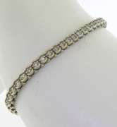 Attractive White Gold 4cts Diamond Tennis Bracelet
