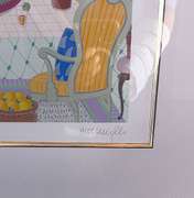 Thomas McKnight Hand Signed Serigraph, Bridgetown