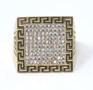 Favorite Yellow Gold Diamond Cluster Ring