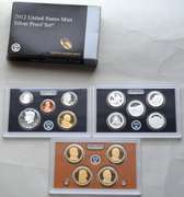 Scarce 2012 US Silver Proof Set