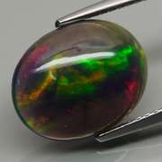 Glistening 2.86ct Welo Black Opal