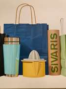 Vibrant Contemporary Large Still Life