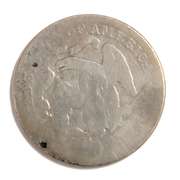 Scarcer Date 1875 CC Seated Quarter