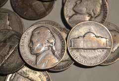 40 Unsearched Silver War Nickels