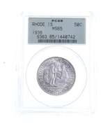 MS65 1936 Rhode Island Commemorative Half Dollar - Graded PCGS