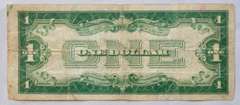 Star $1 Funnyback 1928 A  Silver Certificate