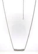 John Hardy Bamboo Slider Pendant on Chain