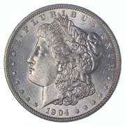 1904 Morgan Silver Dollar