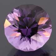Exceptional 7.66ct color shifting Amethyst solitaire