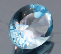 Dazzling 4.45ct 11mm Swiss blue Topaz