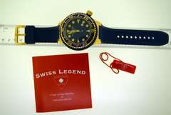 Swiss Legend Blue Dial Watch