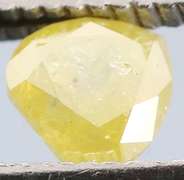 Bright .25ct lemon drop yellow unheated Diamond
