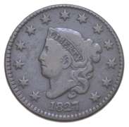 1827 Matron Head Large Cent