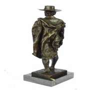 Collector Edition Western Outlaw Bronze Sculpture