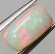 Ravishing 2.72ct patchwork patterned Jelly Opal