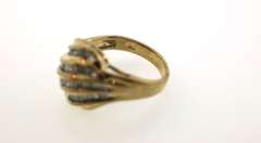 Great Baguette Diamond Band Ring in 14kt Yellow Gold