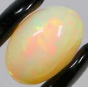 Gorgeous 7.48ct rolling floral fairy fire Welo Opal