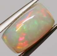 Ravishing 2.72ct patchwork patterned Jelly Opal