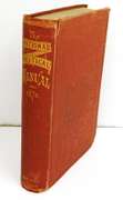1872 The National Political Manual Antique Book