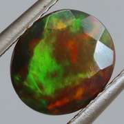 Full body flashing 1.72ct Welo Black Opal
