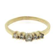 Dazzling Yellow Gold Diamond Band