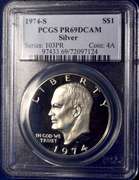1974-S PCGS PR69DCAM Silver.