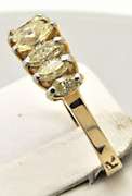 LADIES 14 KT DIAMOND BAND 1.00 CARAT TOTAL WEIGHT.
