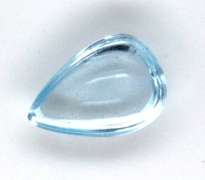 Eye Catching 4.7ct Pear Shaped Aquamarine gemstone