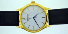 Invicta Watch with Black Leather Strap