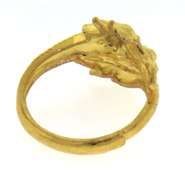 Handsome 24kt Yellow Gold Dragon Ring
