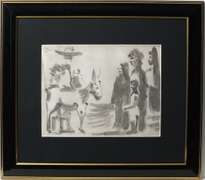Pablo Picasso From Bull Fighter series 1960.