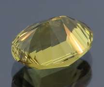 Fashion cut 5.66ct concave cut square table Citrine