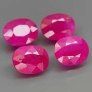 Fantastic 6.65ct HEATED ONLY Mozambique Ruby set