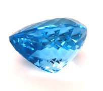 Exquisite Heart Shaped Blue Topaz Gemstone, 31.43ct!