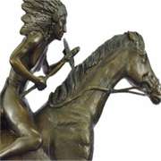 Warrior Bronze Sculpture