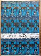 MICHAEL JACKSON Undistributed Concert Tickets Sheet 2