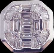 Sparkling Diamond Earrings