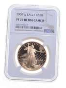 PF70 UCAM 2000-W $50 American Gold Eagle - Graded NGC