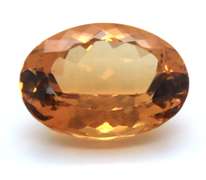 Amazing 29.64ct Oval Cut Citrine Gemstone