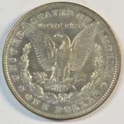 Needle-sharp 1893-P Morgan Silver Dollar. Rare key date