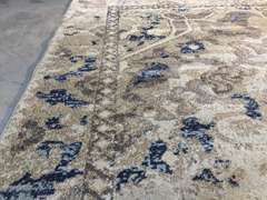 LOVELY VINTAGE REPRO DESIGN RUG 8x11