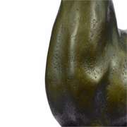 Dark Brown Patina Fighting Bull Bronze Sculpture