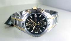 Citizen Mens Watch Two Tone Stainless Steel Chronograph