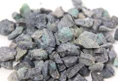 Bag of Emerald Gemstones