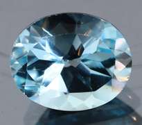 Dazzling 4.45ct 11mm Swiss blue Topaz