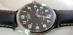 Citizen Pilot Style 3H 37mm large numeric markers new with tag