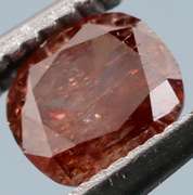 Stunning .24ct cushion cut chocolate Diamond